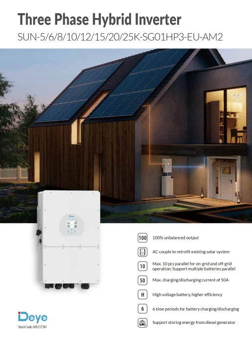 Invertor Hibrid Trifazat Deye 15 kW HV – SUN-15K-SG01HP3-EU-AM2 6