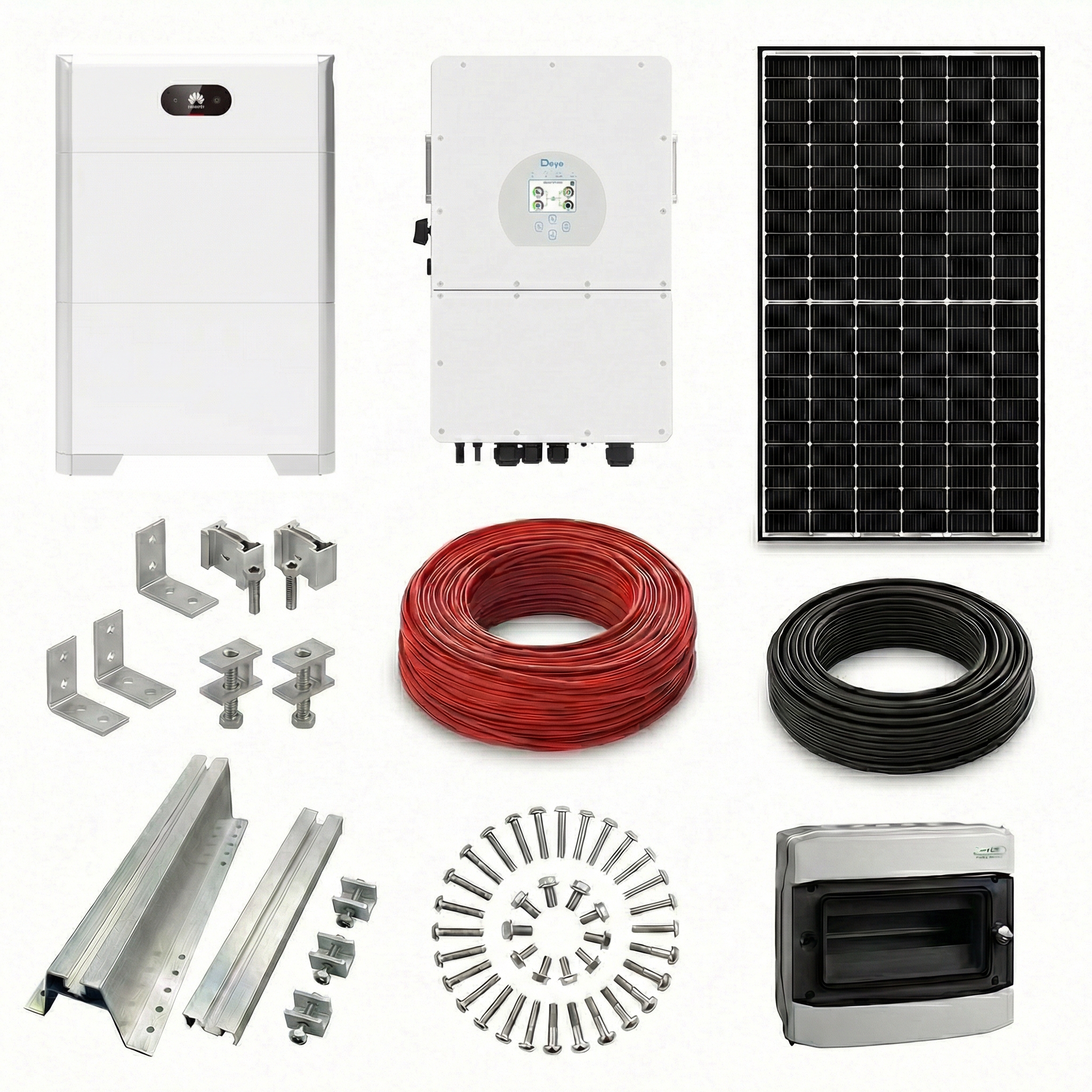 Kit Invertor deye 8 25kw Baterie huawei